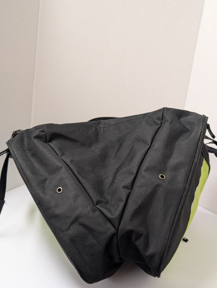 Transpack Ski Boot Bag Snowboard Backpack Black Lime Green Vented Divided