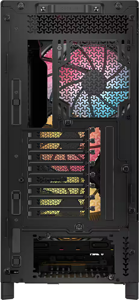 CORSAIR - 5000D RS ARGB Mid-Tower Modular PC Case - Black
