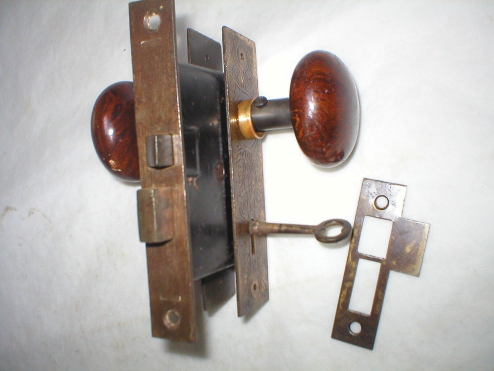 Antique Victorian Era Door Hardware