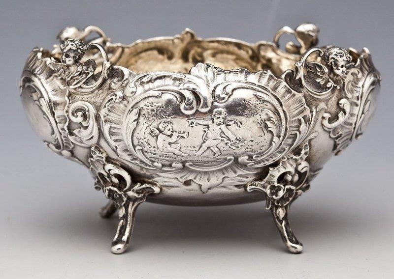 Fine German Sterling Dish; Georg Roth & Co.