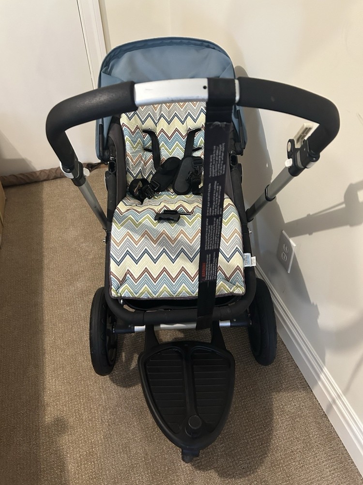Bugaboo Cameleon 3 Stroller + Bassinet + Ride-Along Board + Extras