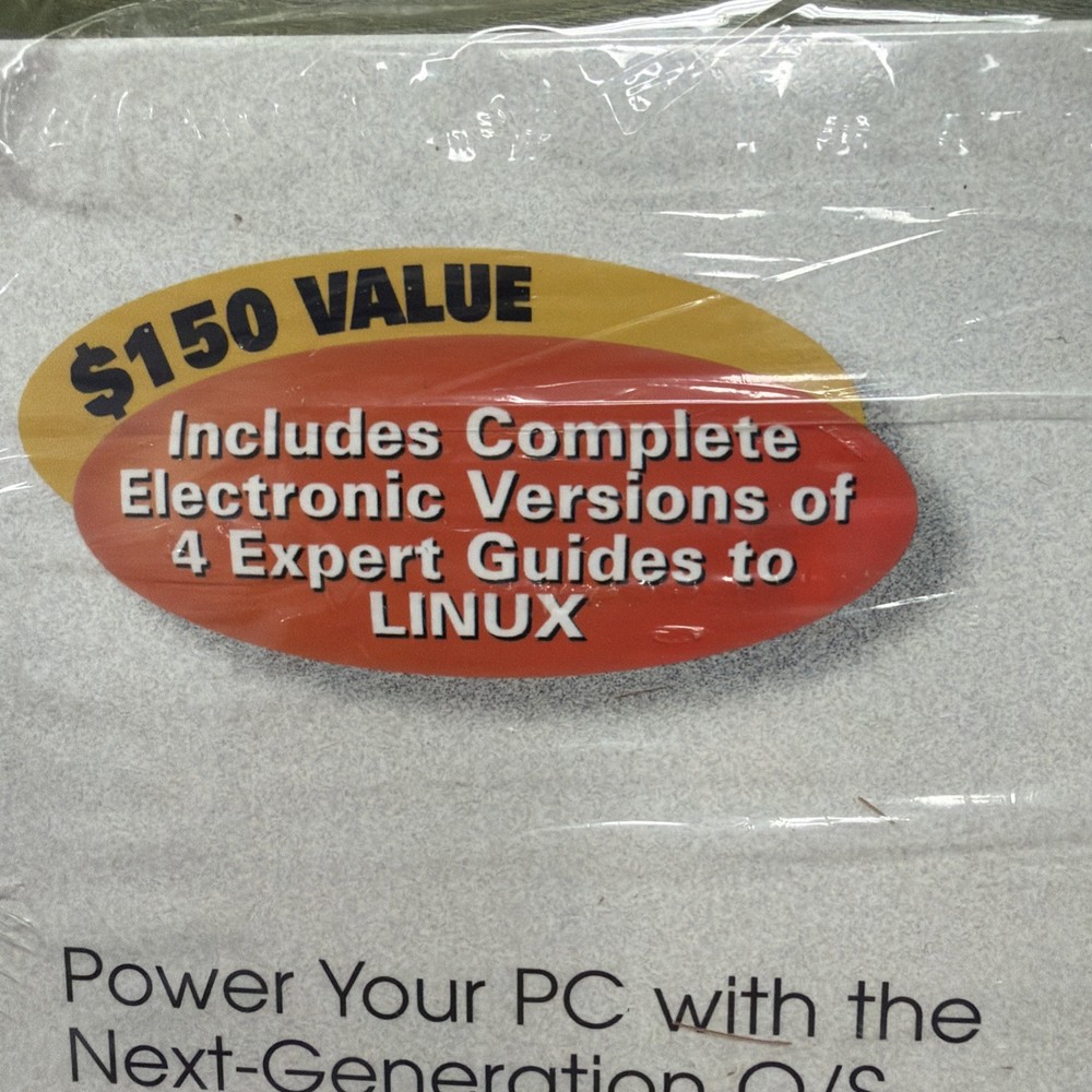 The Complete Redhat Linux 5.2 Operating System Deluxe Secure Server Partial Seal