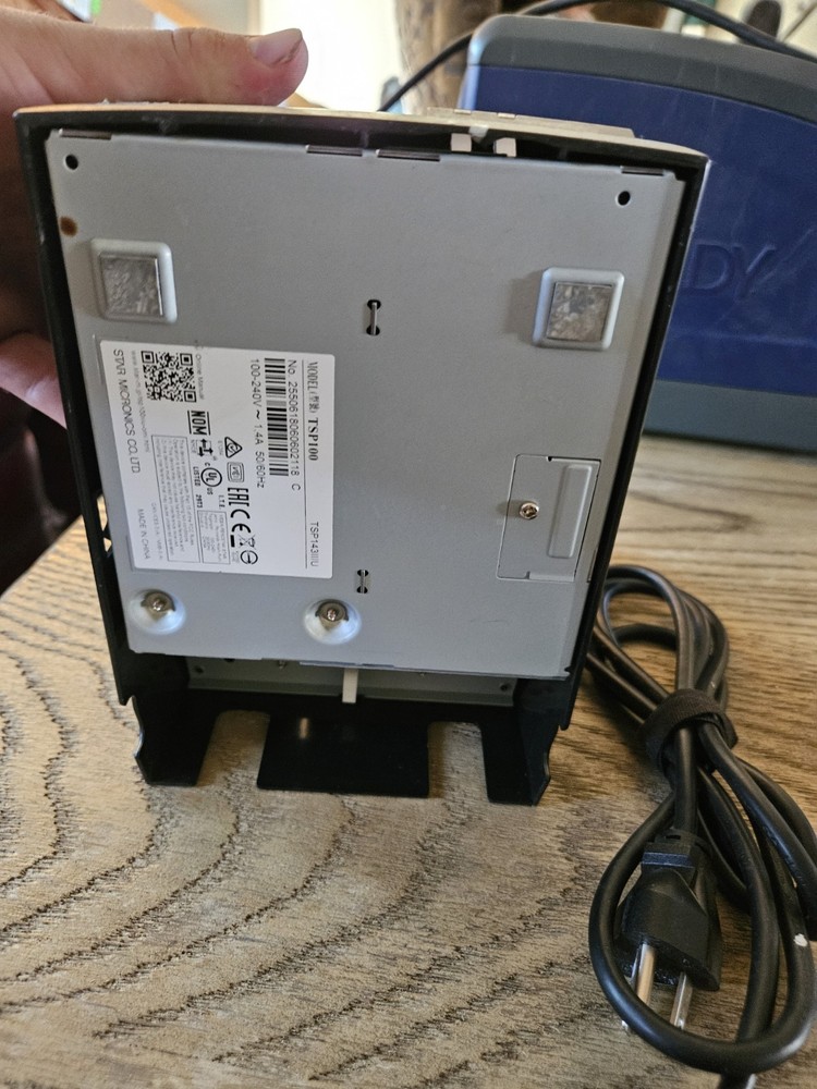 Star Micronics TSP100III USB Thermal Printer With Power Cord #6