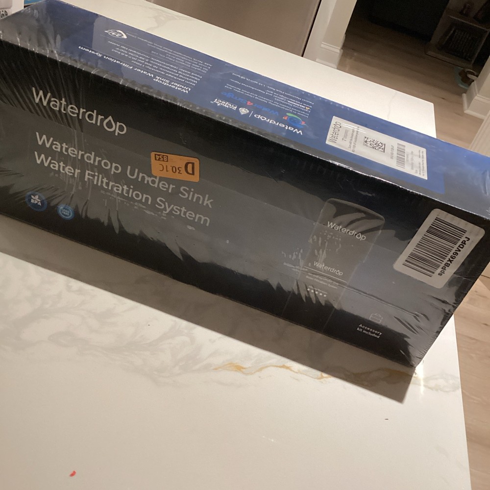 Waterdrop Under Sink Water Filtration System WD-17UB-UF Black BRAND NEW