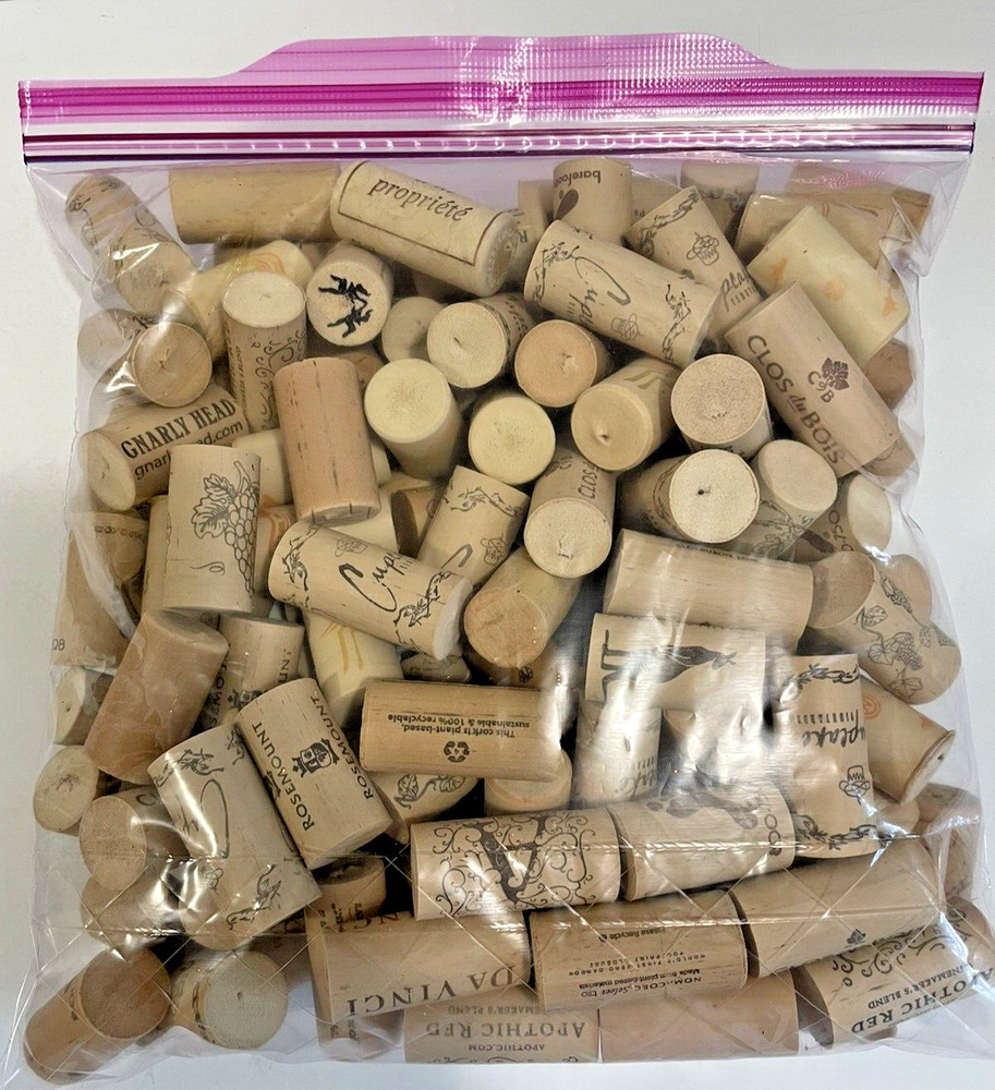 120 Used Synthetic Wine Corks