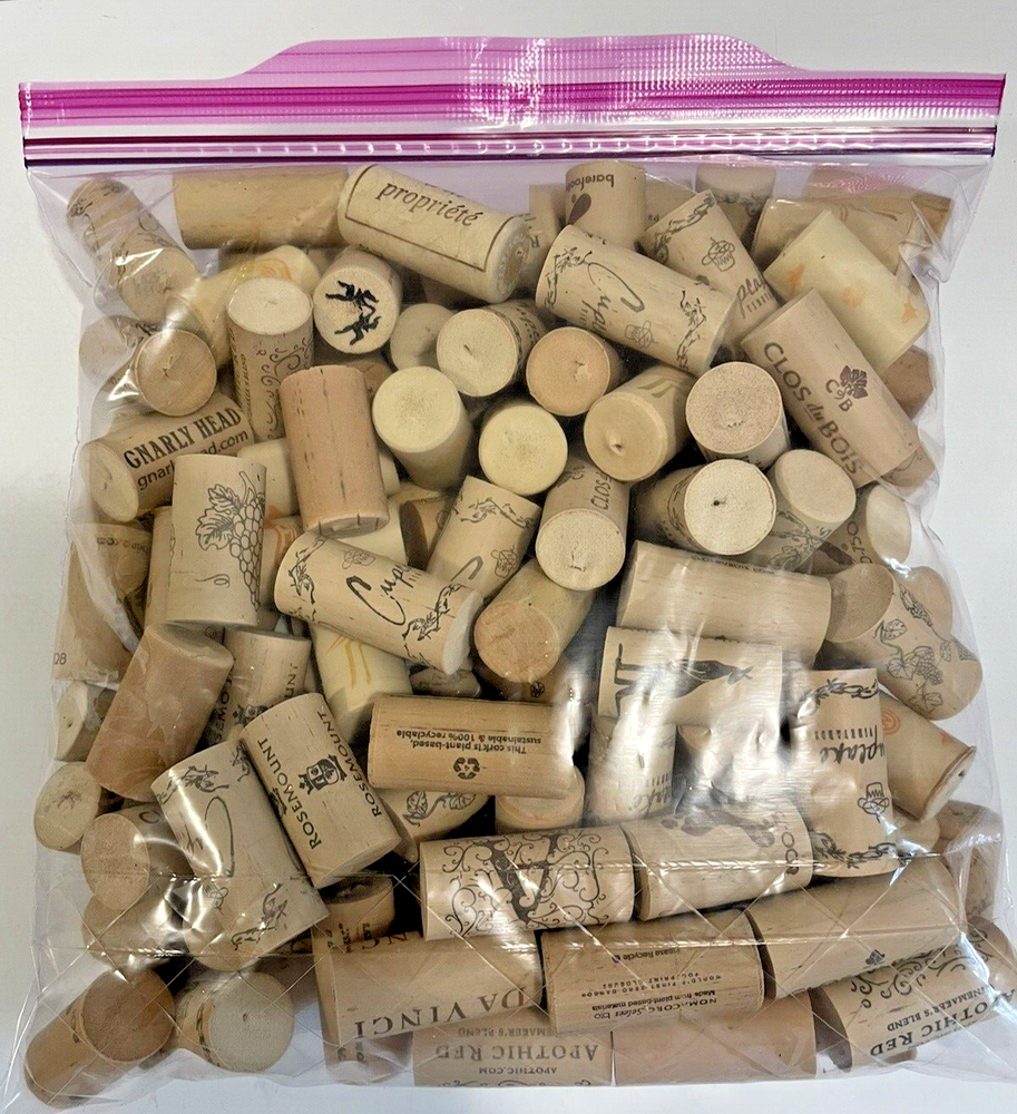 120 Used Synthetic Wine Corks