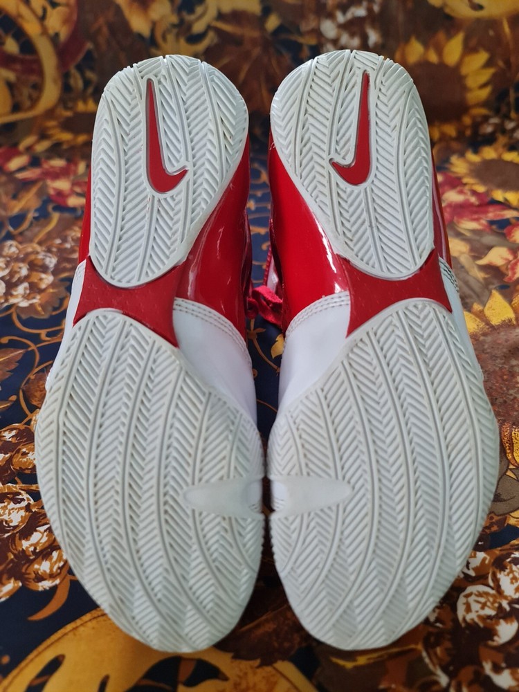 Nike Hyper KO Boxing Boots Red/White Size 4 Limited Edition