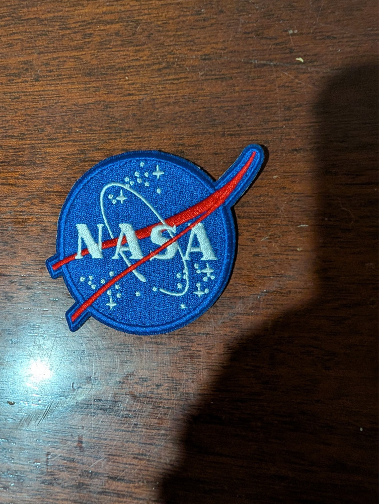 Official NASA Vector Logo Insignia Space Program Meatball Patch
