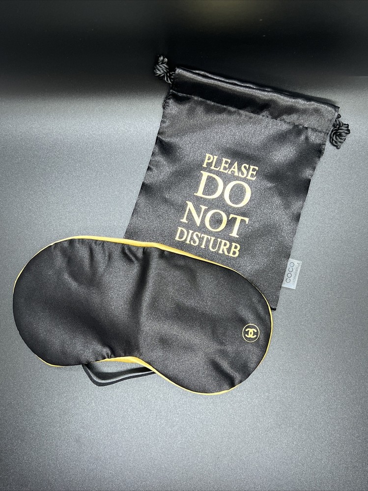 Chanel Please Do Not Disturb" Sleep Mask