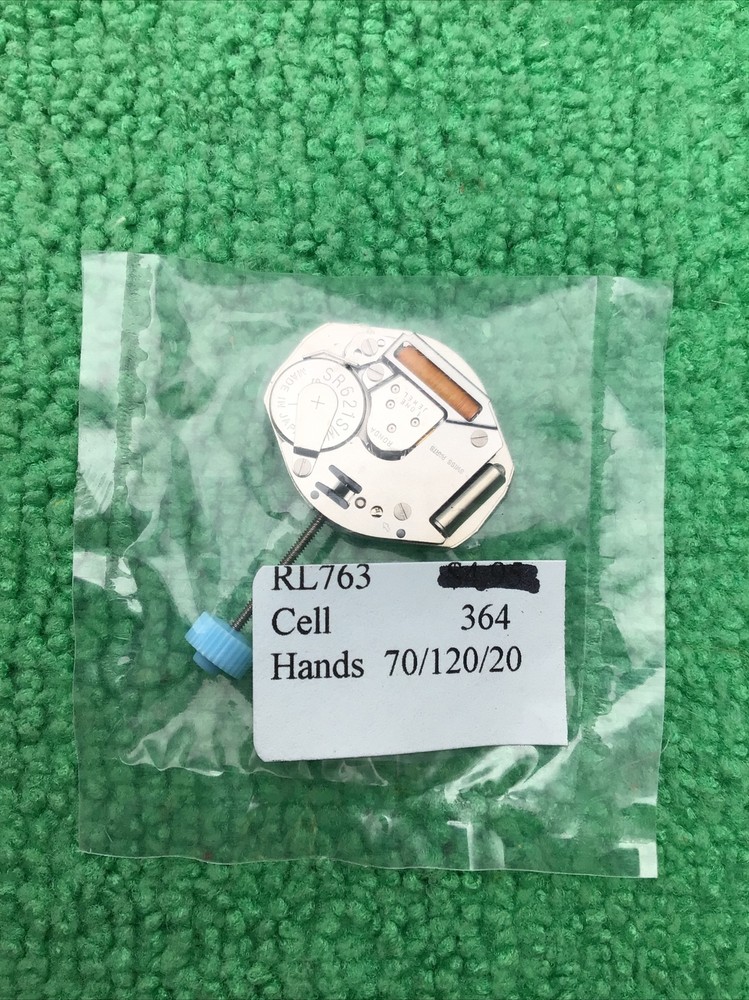 Ronda 763 Quartz Watch Movement, 3 Hands, NOS