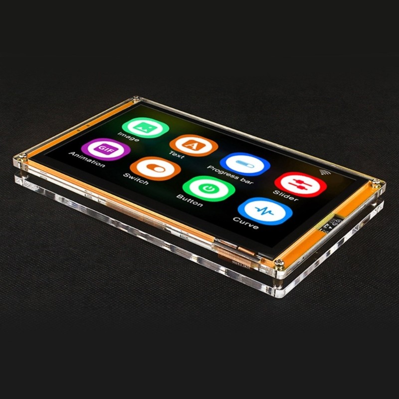 Cover Case for ESP32 Development Board 7inches Screen Protector Easy Assembly