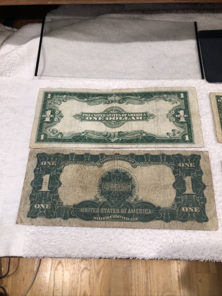 6 Silver Certificates Lot Black Eagle Oldest. Fast Shipping!