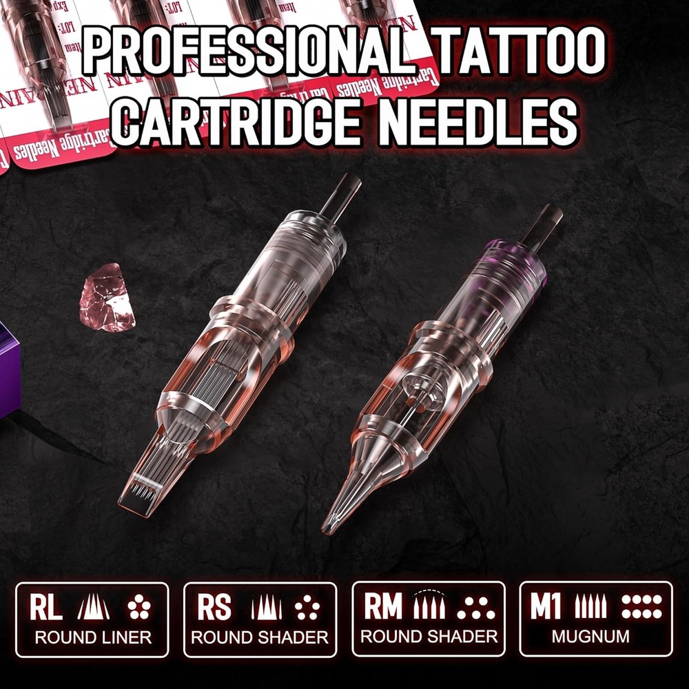 Wireless Tattoo Kit Complete for Beginners Pen Machine with Power Supply Needles