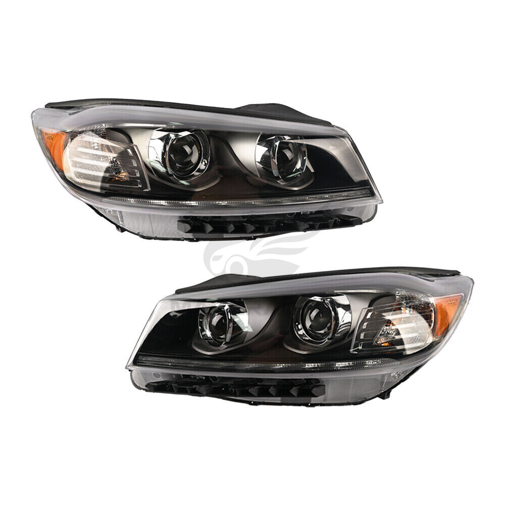 Right Left Side Pair Set Halogen Headlight with Bulbs For 2019-2020 Kia Sorento