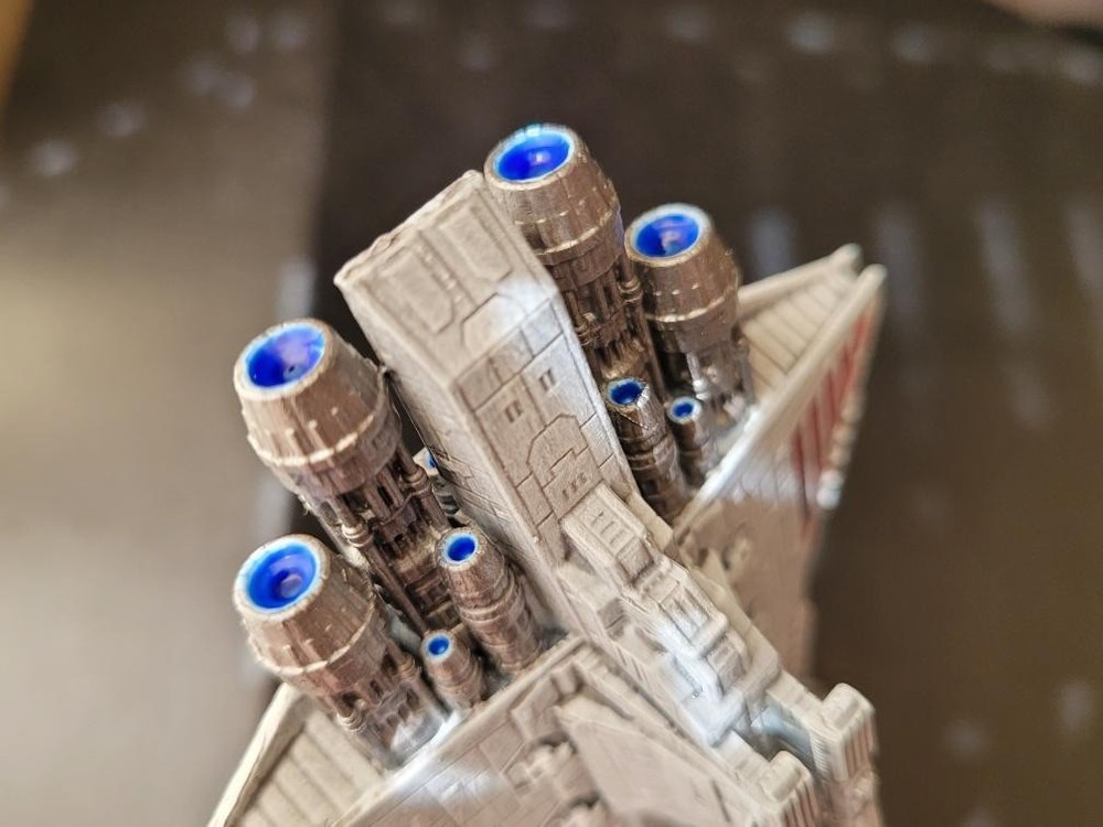 Star Wars Armada Venator Class Star Destroyer(fully painted)