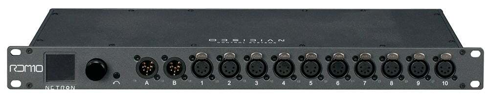 Obsidian RDM10 DMX/RDM Splitter sACN/Art-Net Node A-B Switch Playback Controller