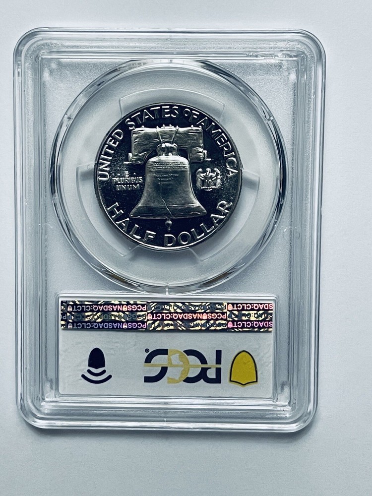 1954 Franklin Silver Half Dollar PCGS PR66