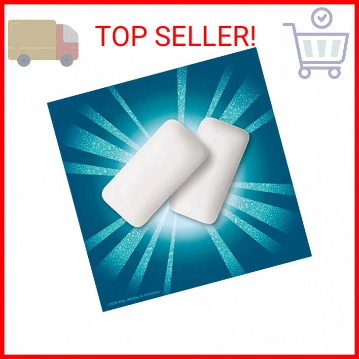 ECLIPSE Sugar-Free Peppermint Chewing Gum - 8 Packs, 18-Count
