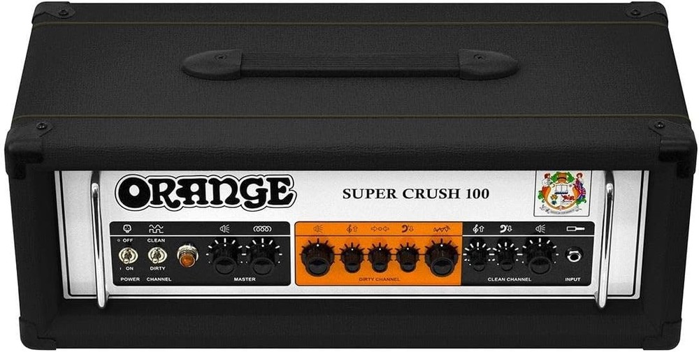 Orange Super Crush 100w Head Black