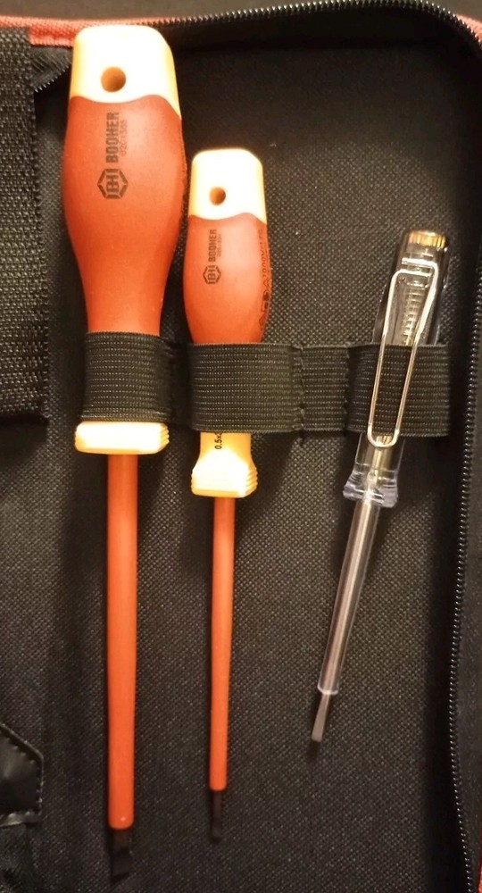 BOOHER 0200201 5-Piece 1000V Insulated Tools Set