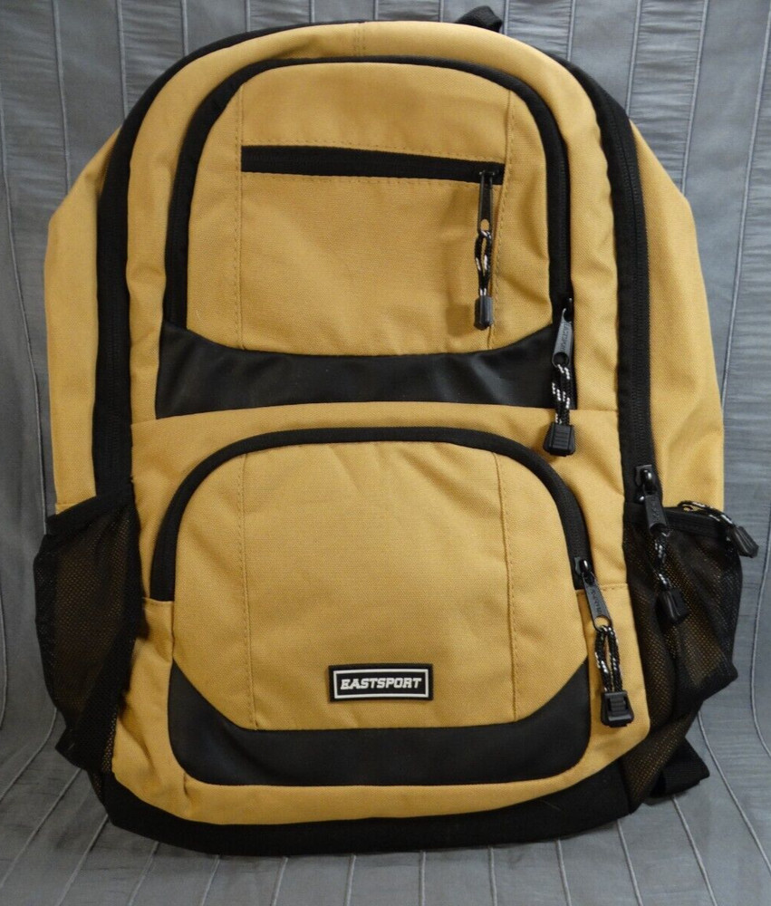 Eastsport Khaki and Black Backpack