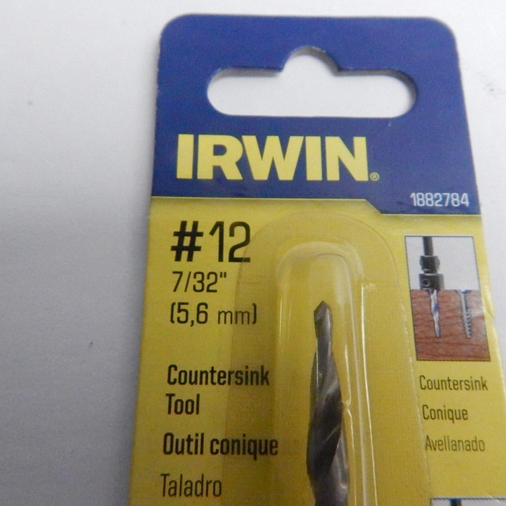 Irwin #12 Tapered Countersink Tool - 1882784 7/32"