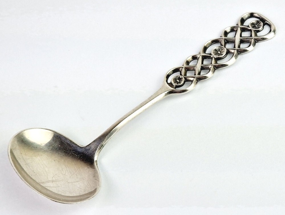 Spoon 830 Silver David Andersen Norway RINGEBU 1950s R1224