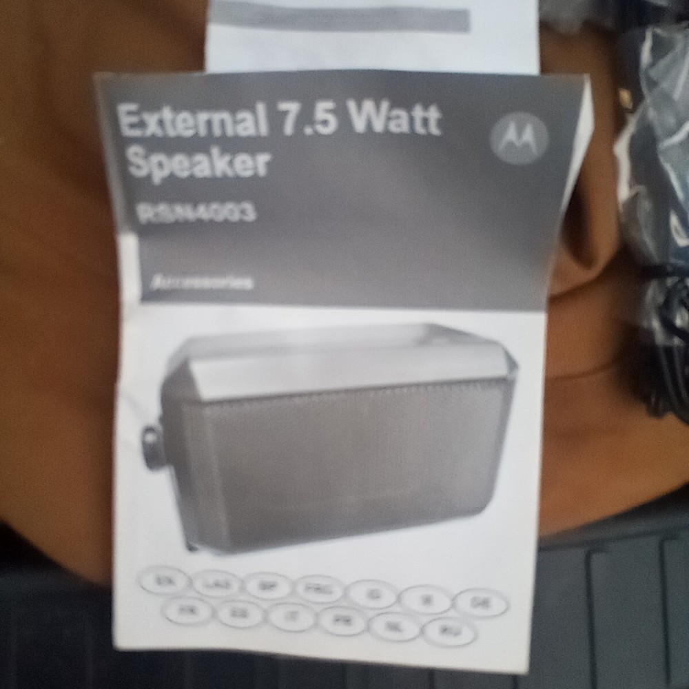 Motorola Speaker Hsn4003a