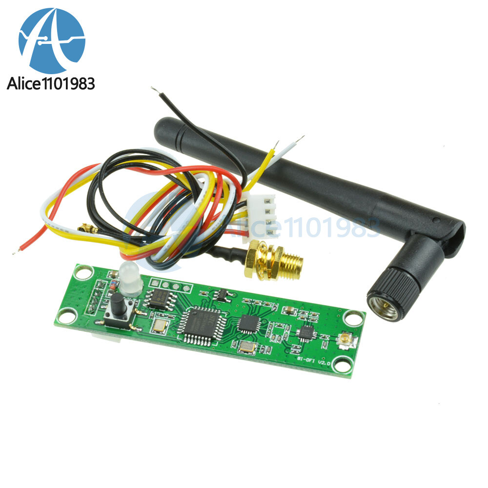 Wireless DMX512 PCB Modules Board LED Controller Transmitter Receiver w/ Antenna