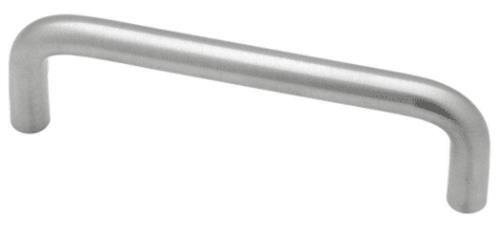 (12 Pack) 3-1/2" Builder's Program Wire Pull Satin Chrome
