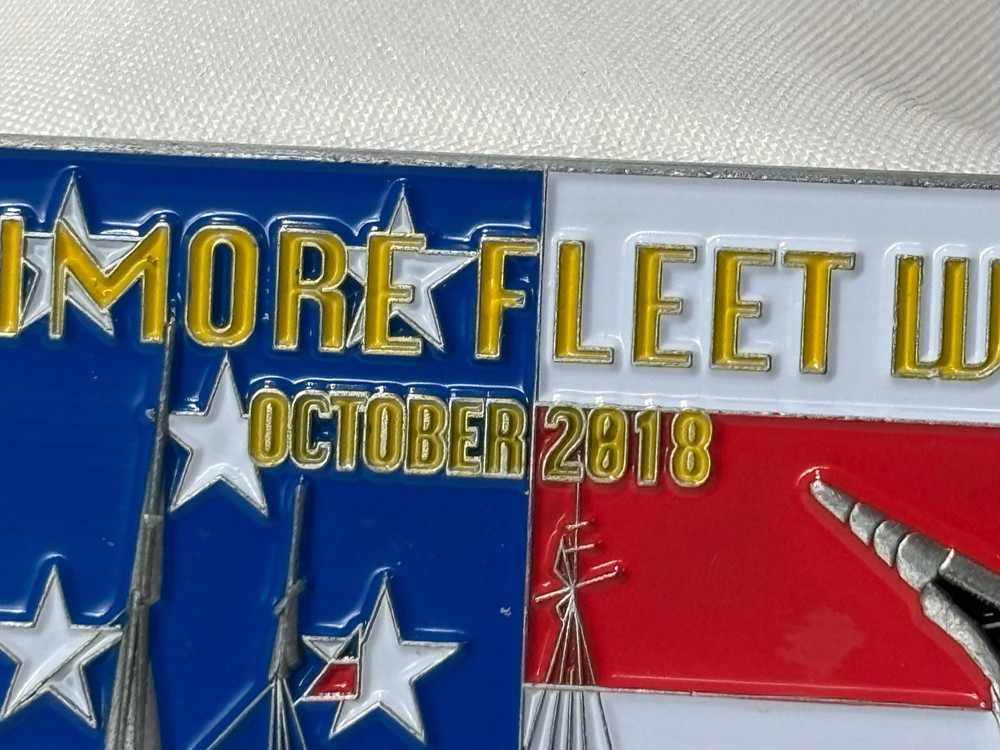 Baltimore Fleet Week 2018 Police Challenge Coin