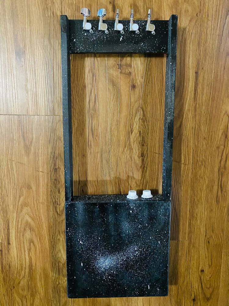 Eritrean & Ethiopian Kirar – 5-String Traditional Handmade Lyre
