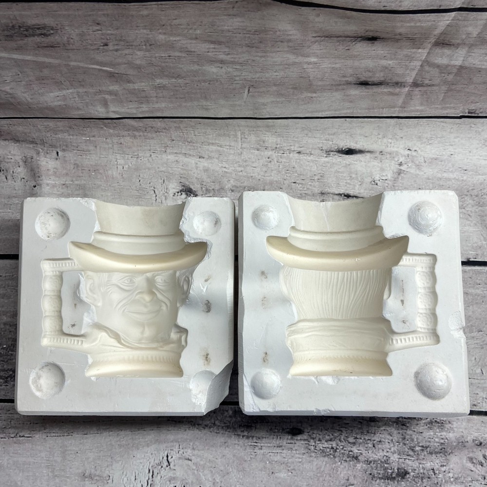 Unbranded Ceramic Slip Casting Mold Character Toby Mug No-189