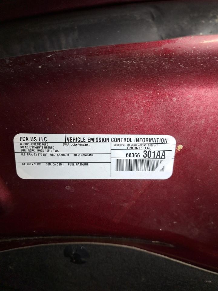 2018 Grand Cherokee Jack Sku#4399006