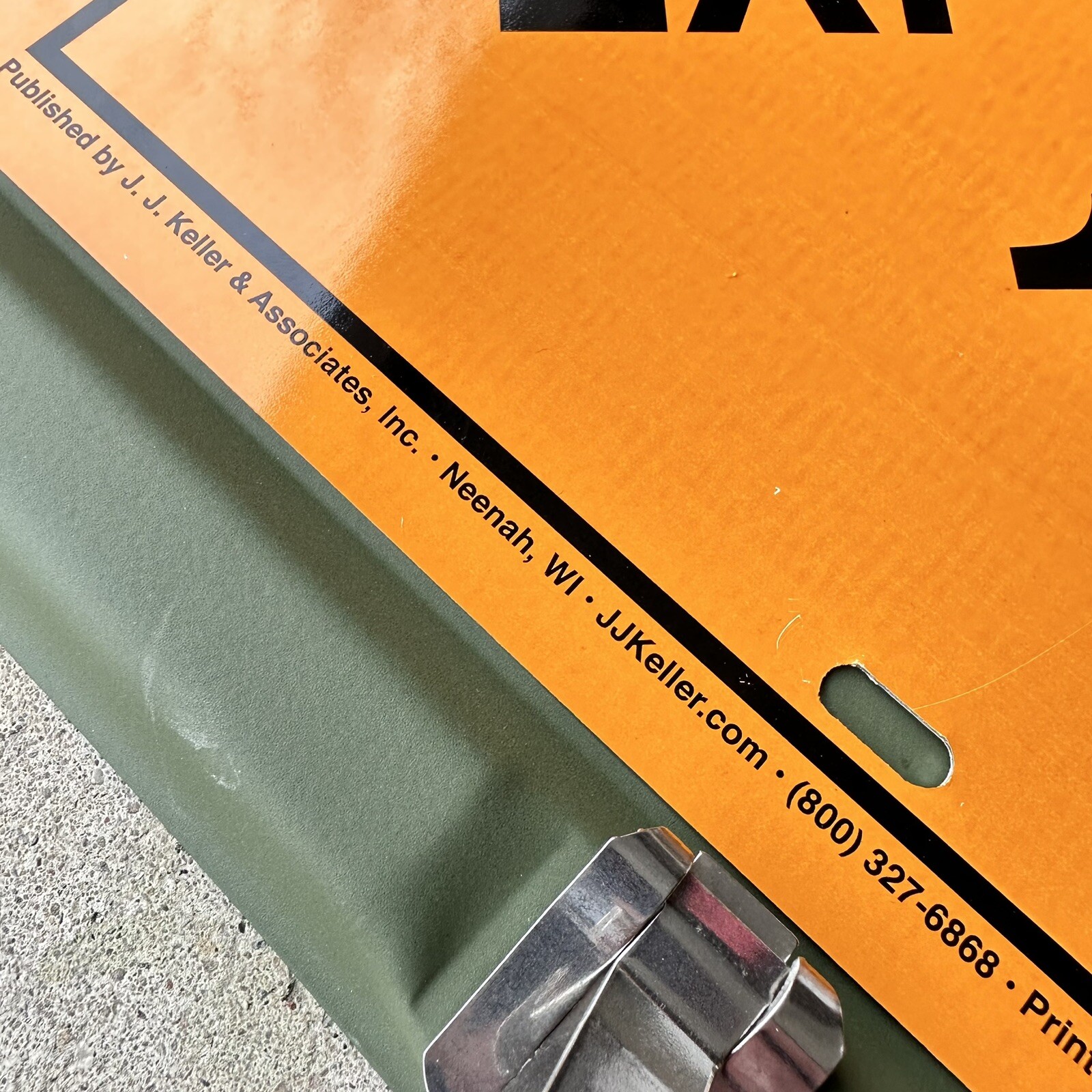 18.5” Full Metal EXPLOSIVES 1.3C US Military Placard Ordinance Truck Hazard Sign