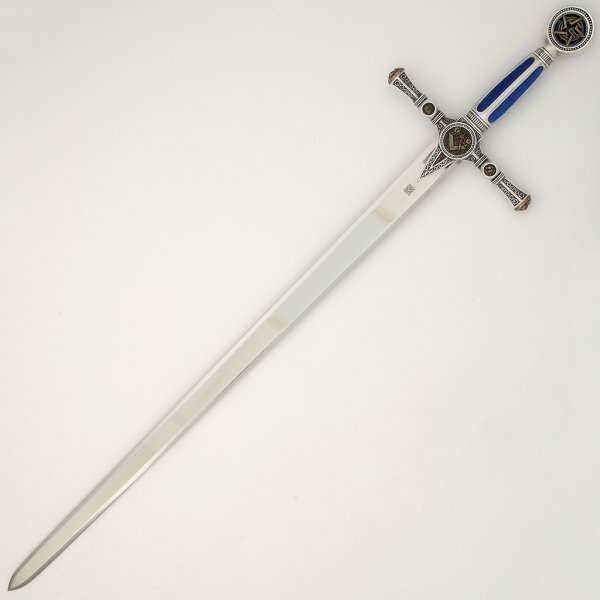 Marto - Masonic Sword, Silver Finished, 116 cm