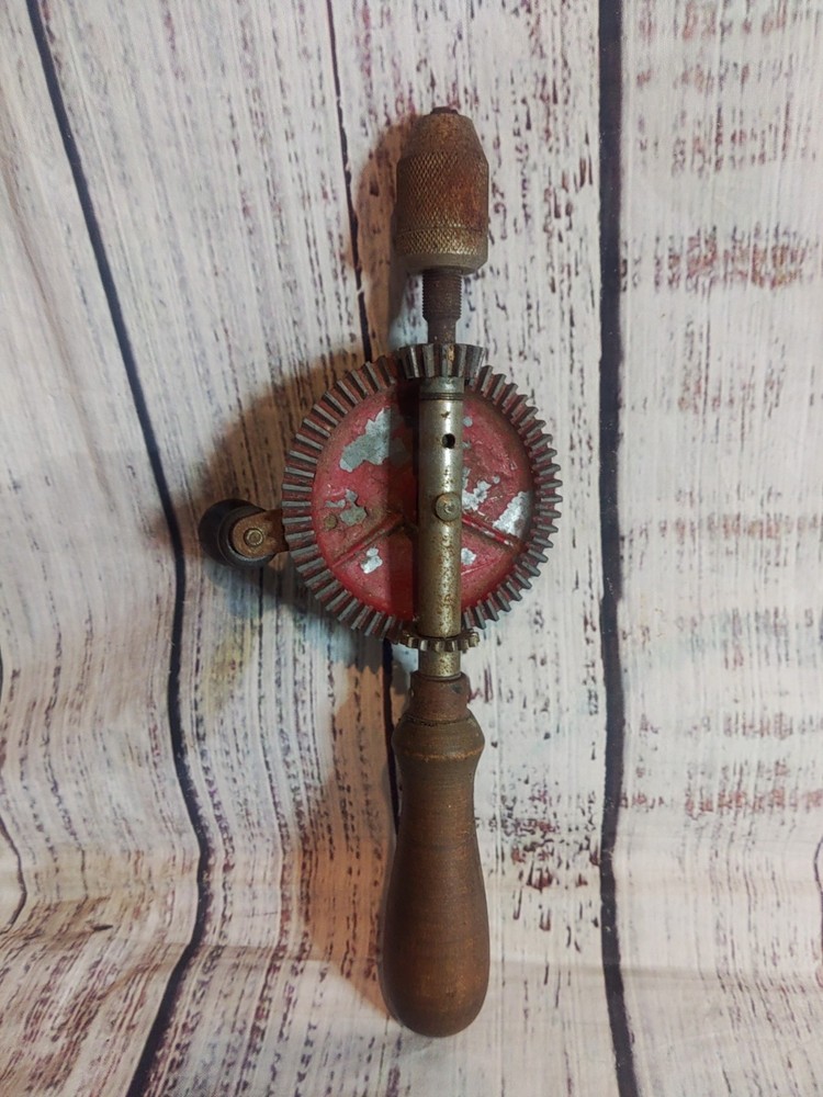 Vintage Stanley No. Defiance Eggbeater Hand Drill