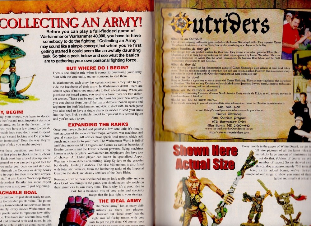 Citadel Miniatures The Complete Catalog 2000 Warhammer Games Workshop