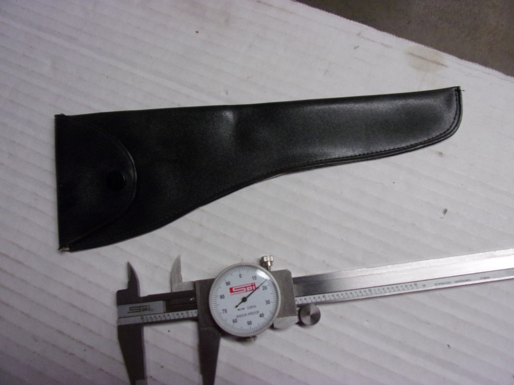 SPI Dial Caliper 0-6" W/Storage pouch Shock Proof used