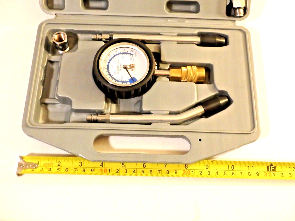 PE-HD COMPLETE ENGINE CYLINDER COMRESSION TESTER KIT
