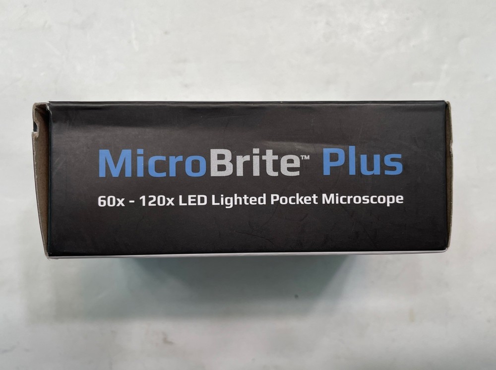 Carson Microbrite Plus Led Pocket Microscope 60X 120X Magnification Education...