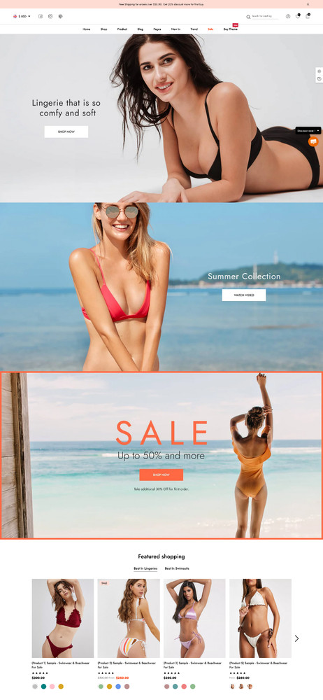 Hola - Multipurpose Shopify Theme | Responsive eCommerce Template | Optimized