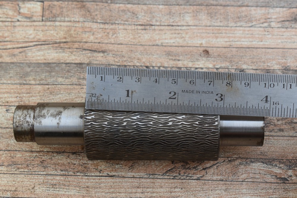 3" Steel WAVE Design Rolling Mill Roller Silversmith Charms Bracelet Making Tool