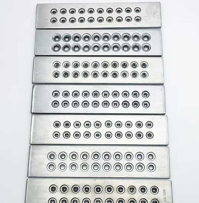 Wire Drawplate Jewelry Making Tools Half Round Square Triangle Hexagonal