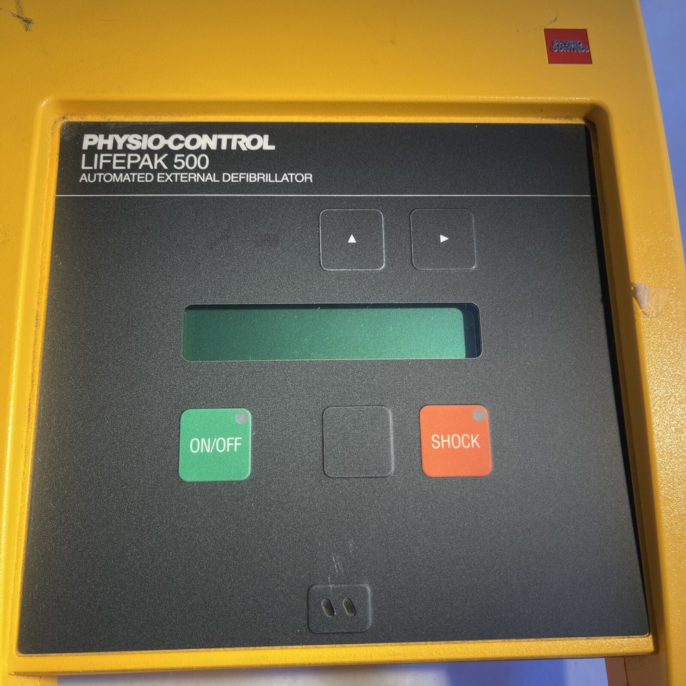 Physio Control Lifepak 500 AED Training System, no tested, No Battery