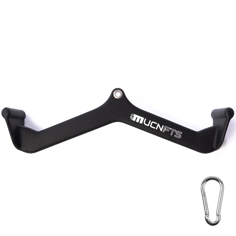 LAT Pulldown Attachments, Thickened Ergonomic Back Tricep Training Handle, LA...