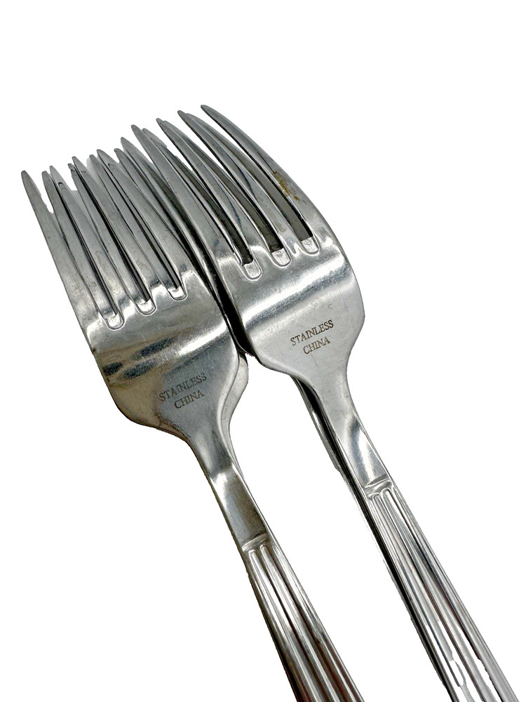 4 Piece Set 8" Forks Stainless China