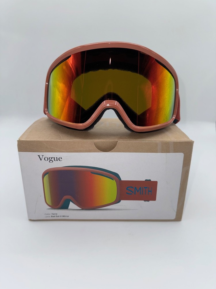 Smith Vogue Terra/Red Sol-X Mirror Size M