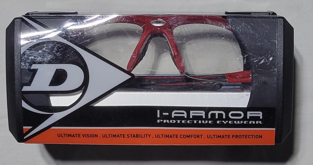NEW Dunlop I-armor eyewear red