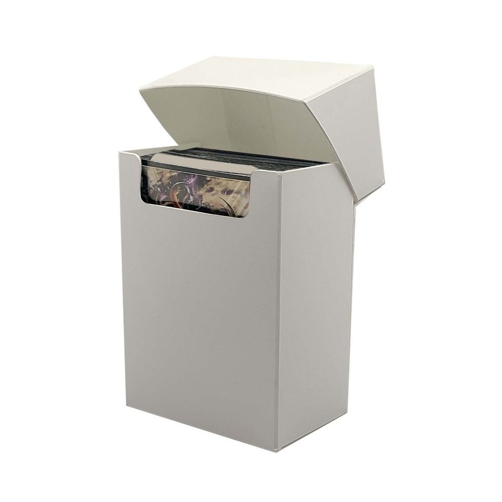 1 BCW White Small Japanese Sized Card Deck Case